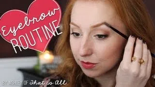 Eyebrow Routine for Redheads