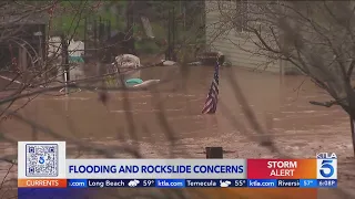 KTLA weather team coverage: Winter storm sparks concerns of flooding and mudslides