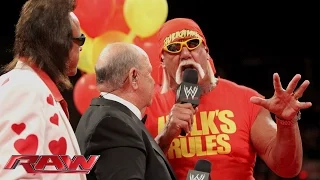 "Mean" Gene Okerlund introduces Hulk Hogan: Raw, Aug. 11, 2014