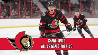 Shane Pinto (#57) ALL 20 GOALS 2023 (Rookie Highlights)