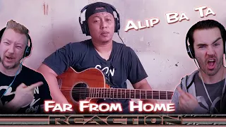 ''Far From Home''  Alip Ba Ta REACTION  - 5fdp (Guitar Cover)