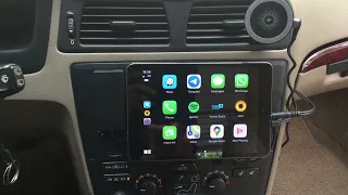 EN: Wireless Carplay on a tablet via Carlinkit (Volvo P2 XC70 V70 S60 V70)