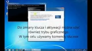 Zmiana klucza Windows Vista, 7, 8, 8.1