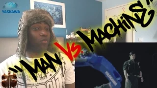 YASKAWA BUSHIDO PROJECT  [robot vs sword master] REACTION!