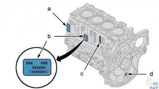 Как найти номер двигателя на 1.6 HDi дизель Пежо, Форд, Вольво, Мазда