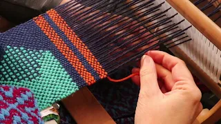 What to do with weft tails