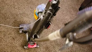 Dyson Slim DC18 All Floors Vacuuming Living Room Demo & Rambling - Intellitech Studios