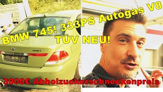 Zurück aus dem Urlaub mit unglaublichen ANGEBOT! 😎👍 Autogas V8 7er BMW zum VW Polo Preis