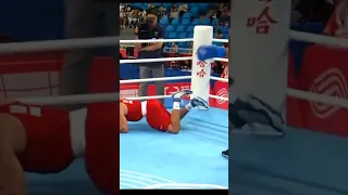 Eumir Marcial vs. Weerapon Jongjoho men's boxing 80kg quarterfinals