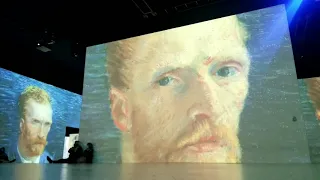 Time Lapse | Entire Van Gogh Exhibit in 60 seconds | From Sixty minutes to One