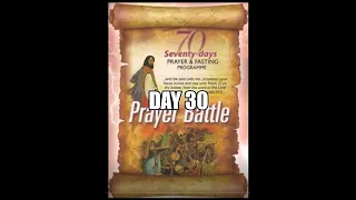 Day 30 (Section 3, Day 10) prayer points - 2020 MFM 70 Days of Prayer and Fasting