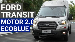 Nova Ford Transit tem motor diesel com correia embebida em óleo | Raio X