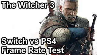 The Witcher 3 Switch vs PS4 Frame Rate Comparison
