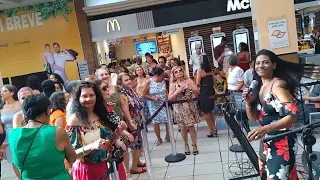 BAILÃO DO GALHARDO 🤠 no OSASCO PLAZA SHOPPING 👏 Tayrine e BETO EMOÇÃO 💓 ao Vivo 🎹🎤