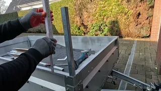 DIY Auto Anhänger Bordwand Aufsatz Erhöhung selber bauen Ladevolumen erhöhen Eigenbau