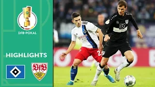 Hamburger SV vs. VfB Stuttgart 1-2 | Highlights | DFB-Pokal 2019/20 | 2nd Round