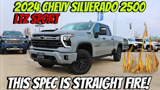 Very Unique 2024 Chevy Silverado 2500 LTZ Sport Edition: The Best Spec'd HD EVER!