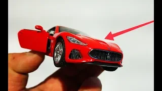 Открываю спортивную машинку модельку Maserati. Распаковка и обзор. Про машинки.