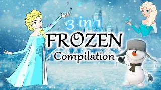 Kids Sleep Meditation FROZEN MEDITATION 3 in 1 Collection | Frozen Bedtime Stories for Kids