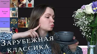 🔥 ОЦЕНИВАЮ ВСЮ ЗАРУБЕЖНУЮ КЛАССИКУ XIX ВЕКА 🔥 || book tier list