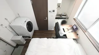 [ Cost of living ] A Micro Apartment Life in Tokyo - 7sqm/75sqft