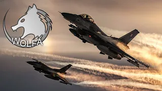 Escadron Wolfa / F-16 Formation Flight