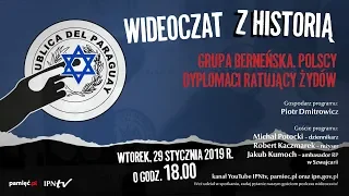 IPNtv: Wideoczat z historią. Grupa berneńska. Polscy dyplomaci ratujący Żydów