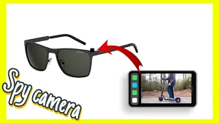 make a spy camera in glasses from an old phone