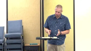 Wednesday Night Bible Study  (7/20/22)