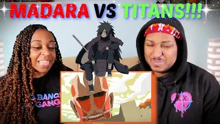 iBlJ Anime "If Madara Was in Attack on Titan" REACTION!!!