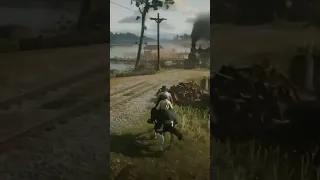 When Arthur Got His Horse And Stranger Killed By A Train: RDR2