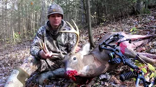 BIG PA ARCHERY BUCK HUNT!! (Self filmed)