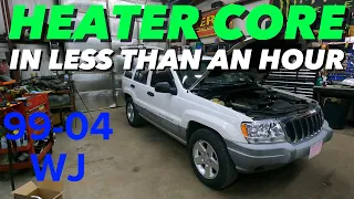 How To Change Your Jeep Grand Cherokee Heater Core In Less Than An Hour