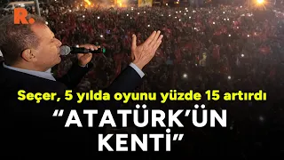 Oyunu yüzde 15 artıran Vahap Seçer'den zafer konuşması: Mersin, Atatürk'ün kenti...