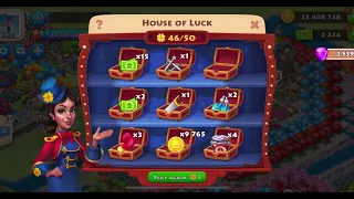 Township Gameplay Level 183 | explosive puzzle hard level | House of Luck