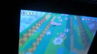 Sonic Lost World 3DS Windy Hill Tutorial 1:01.56 Speedrun