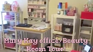 Mary Kay inventory organization & office/beauty room tour