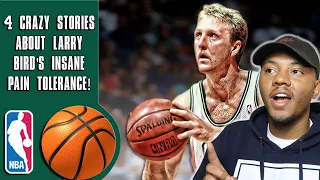 DURANT FAN REACTS To 4 Crazy stories that prove Larry Bird is the toughest player in NBA history!