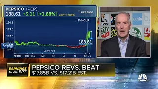 PepsiCo CFO Hugh Johnston on Q1 earnings, Starry soda launch