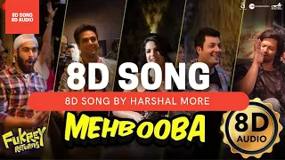 Mehbooba (8D SONG) | Fukrey Returns | Neha Kakkar