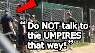 Little League Mom FREAKS OUT after Son is Denied Home Run! READ DESCRIPTION!