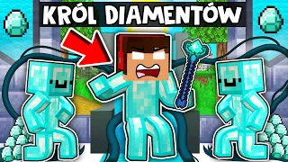 ZOSTAŁEM NAJBOGATSZYM KRÓLEM DIAMENTÓW W MINECRAFT?! GPLAY & LAKI