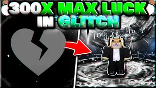 We Used 300X HEAVENLY 2 With MAX LUCK IN GLITCH BIOME