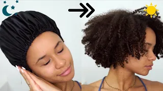 NIGHT and MORNING CURLY HAIR ROUTINE : How to preserve your curls! (2019)