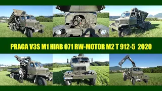 PRAGA V3S M1 S3 HIAB 071 RW-MOTOR M2 T 912-5            2020