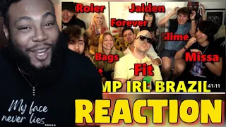 QSMP REUNION IN REAL LIFE in BRAZIL (Quackity, Cellbit, Forever, Roier + More) | REACTION
