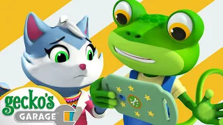 Missing Mechanical (Hide and Seek) | Gecko's Garage | Moonbug Kids - Play and Learn