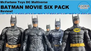 McFarlane Toys DC Multiverse Review: Batman Movie Six Pack | Asoka The Geek