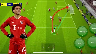 Insane curl goal by L.SANE 😱| #shorts #pes4k #pesmobile