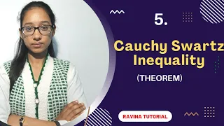 5. Cauchy schwarz Inequality